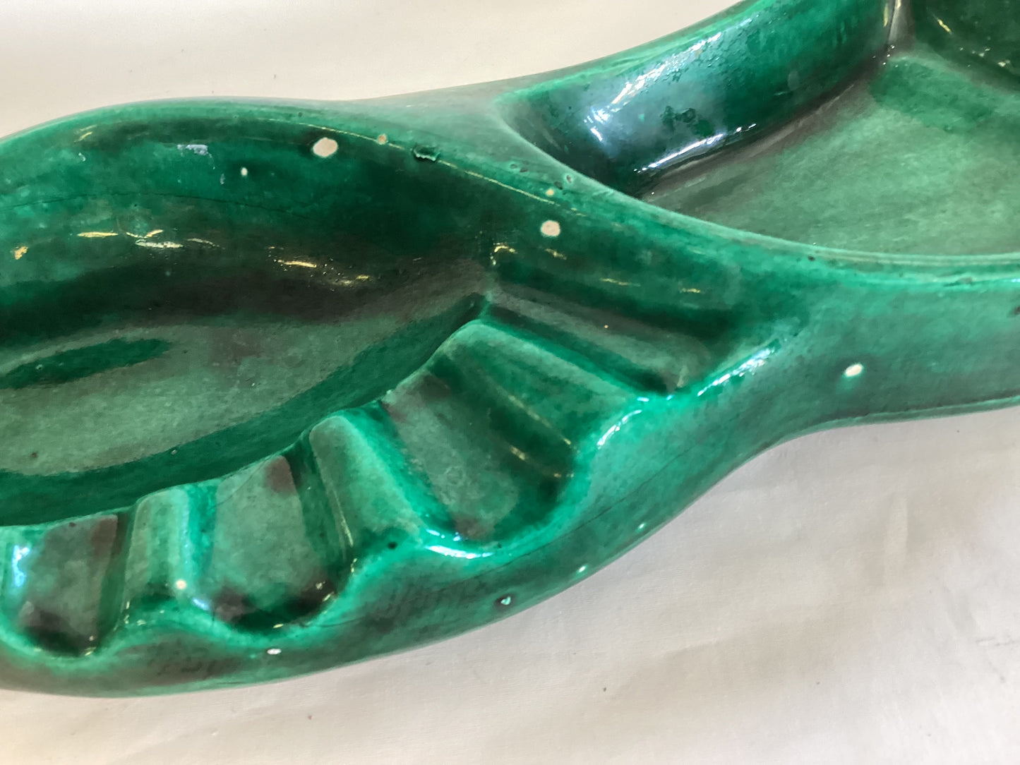 Green Cigar Ashtray