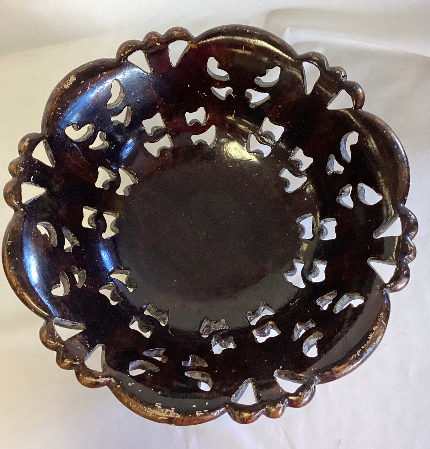 Pedestal Bowl w/large Platter