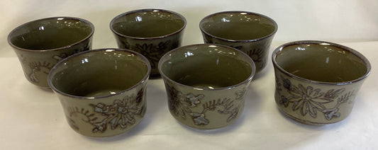 6 piece Asian Sake Cups