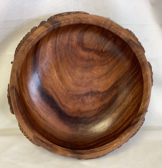 Primitive Wooden Bowl