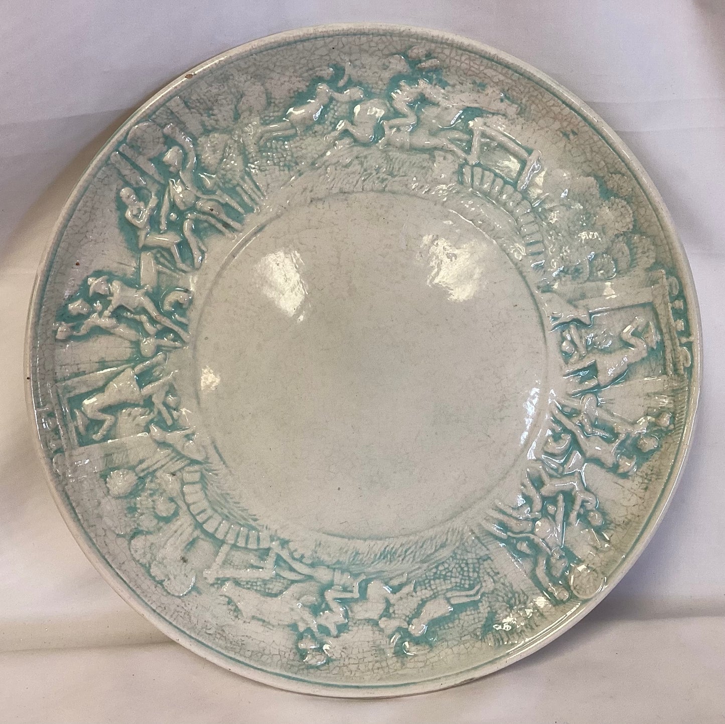 Clay Castle Decorative Plate