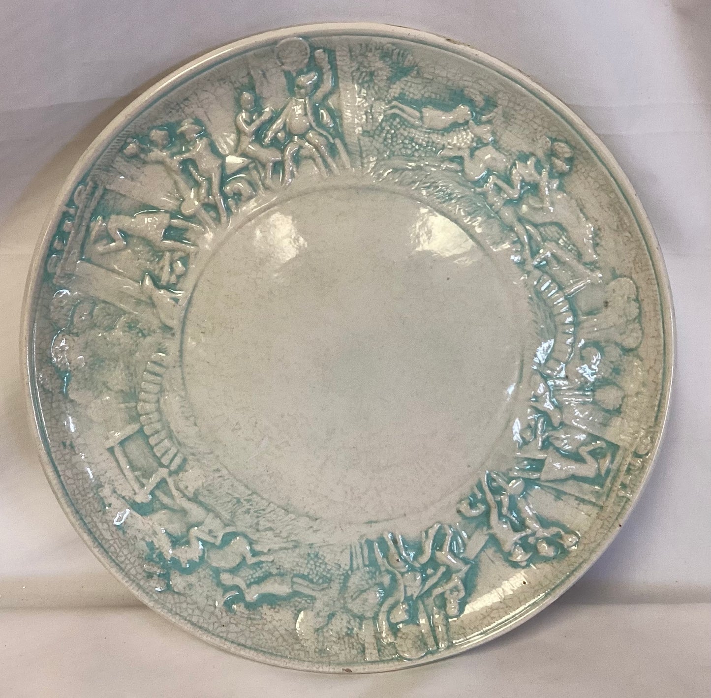 Clay Castle Decorative Plate