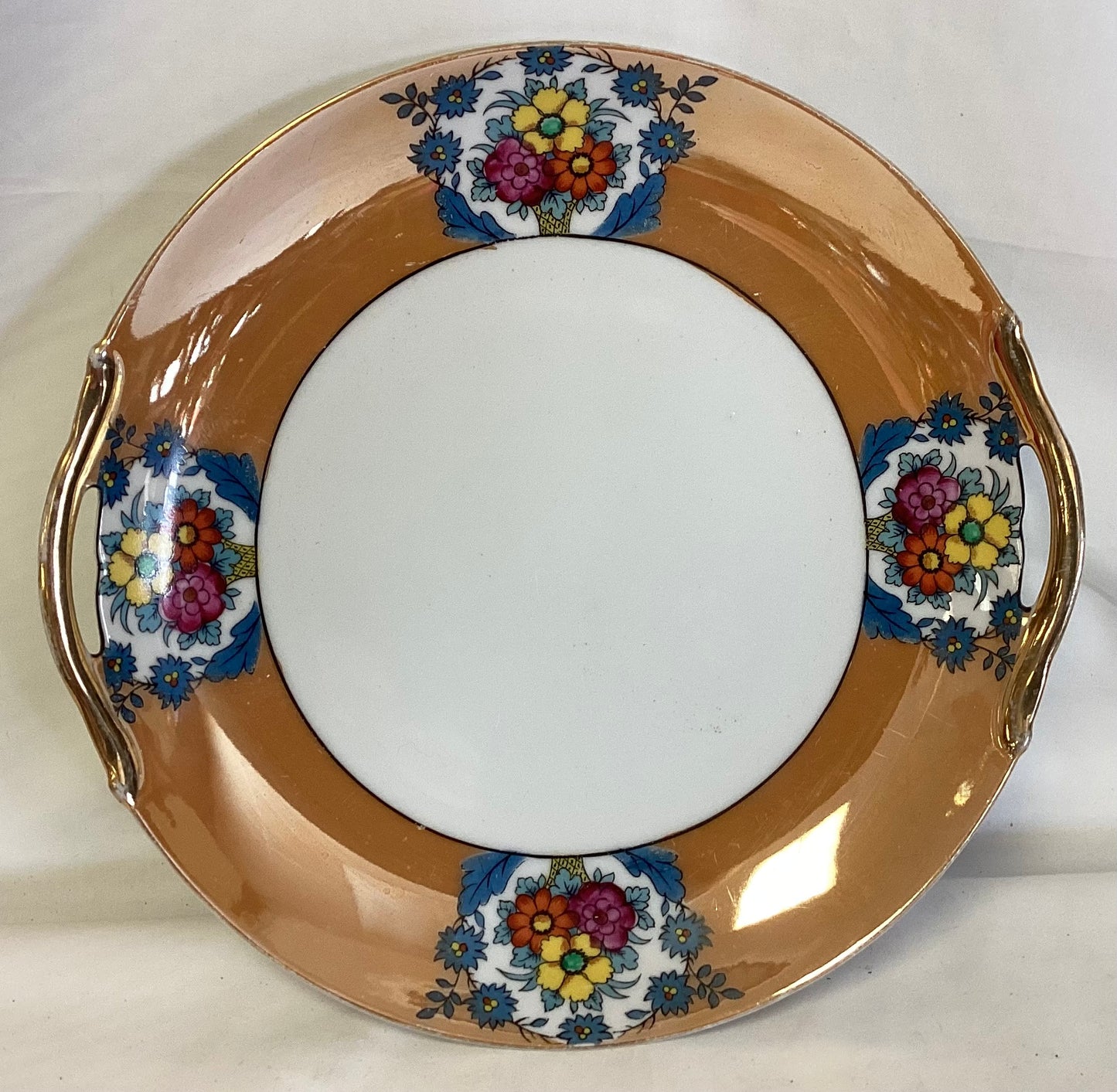 Noritake M Hand Painted Japanese Plate