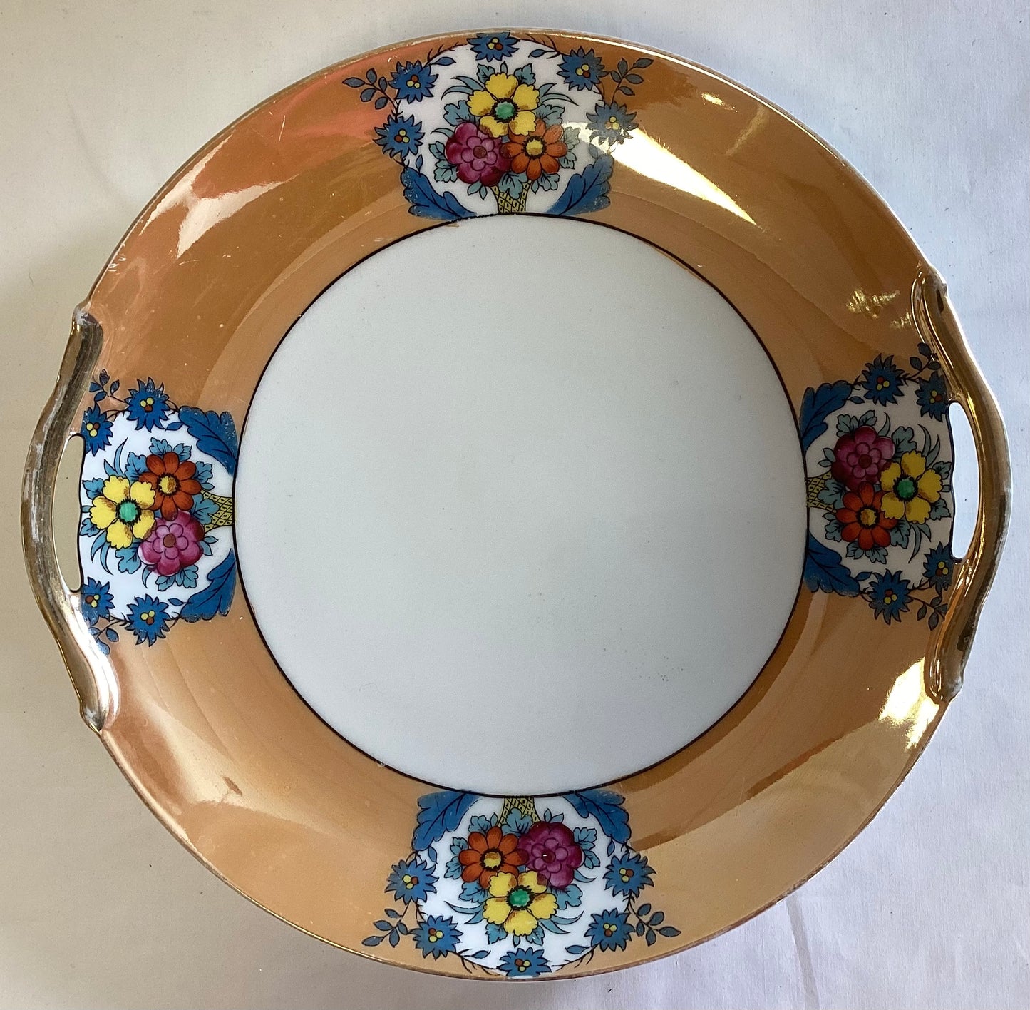 Noritake M Hand Painted Japanese Plate