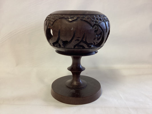 Elephant Goblet Style Candle Holder