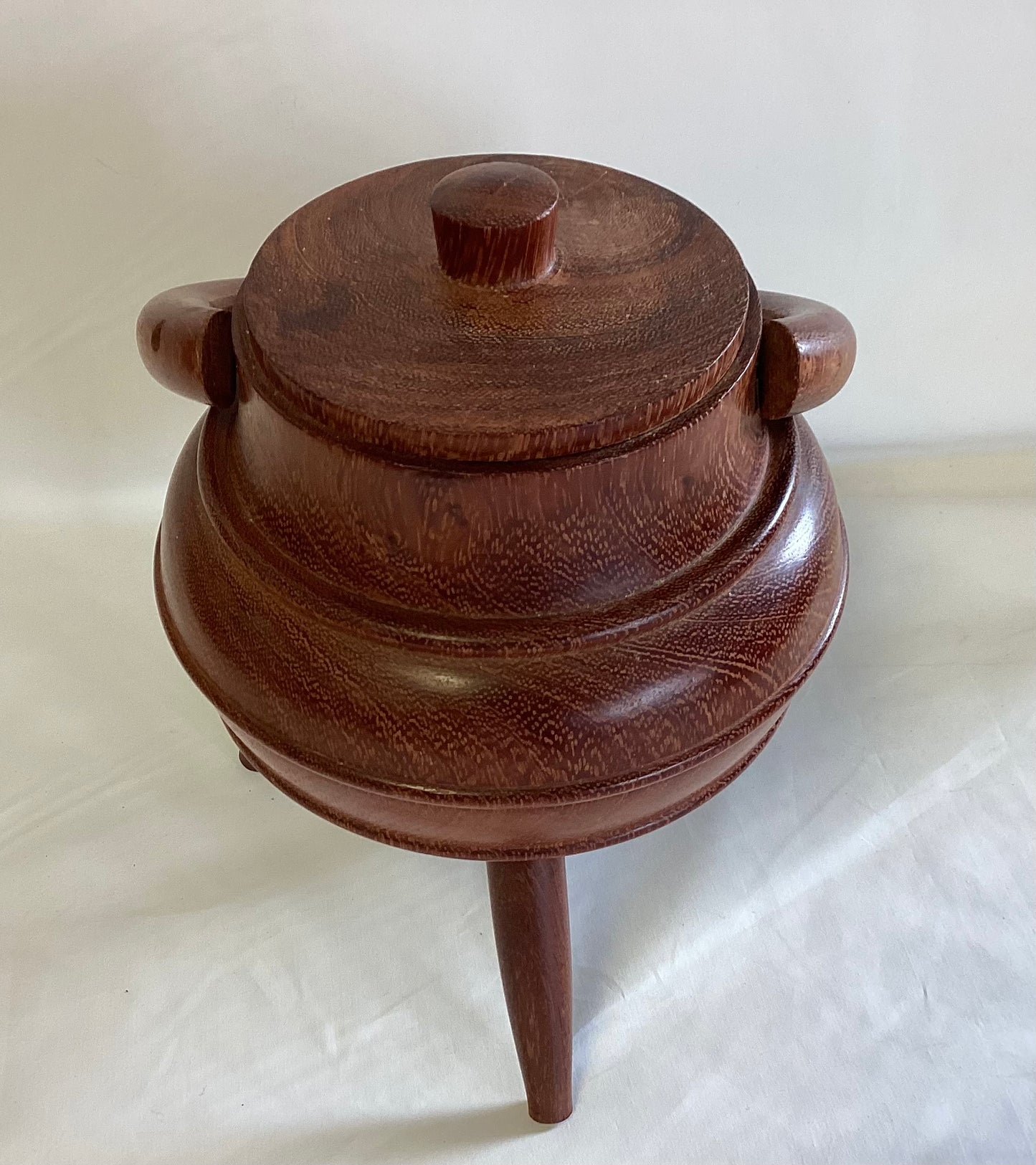 3 Legged Wooden Caldron