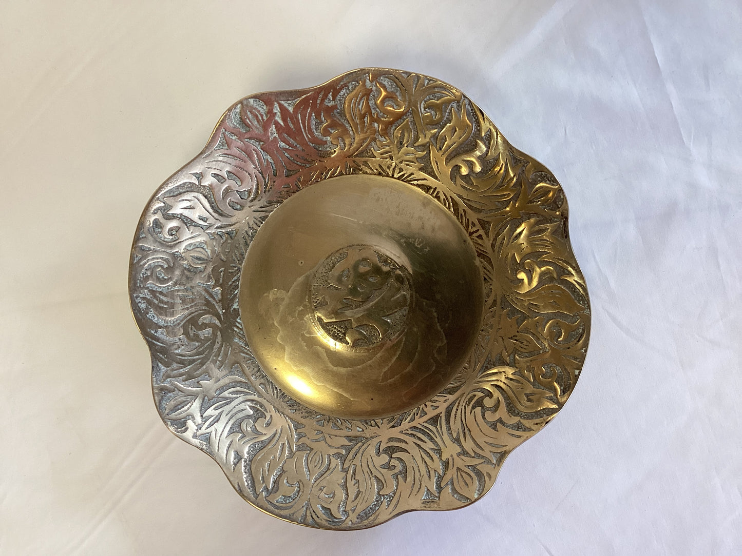 Brass Asian Bowl - Vintage