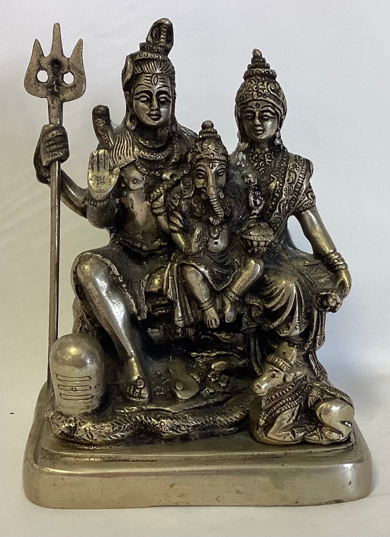 Handcrafted India Gods Statue - Brass