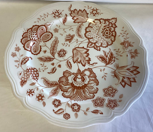 Eternal Tree Ironstone Plate