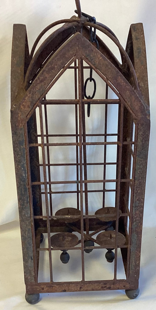 Primitive Hanging Candle Holder