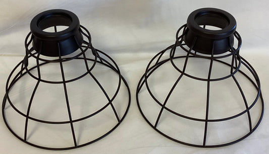 Industrial Lamp Shades - pair