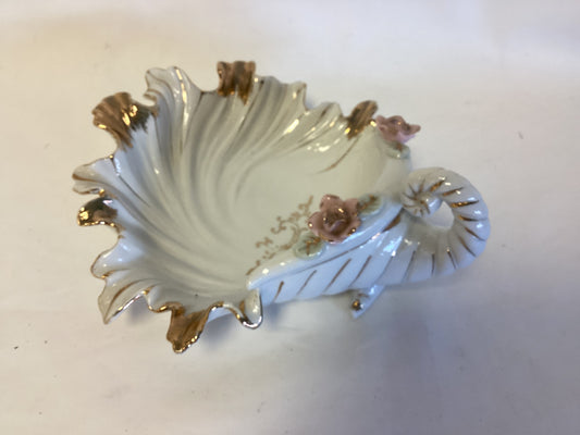 Cornucopia Shell Trinket Dish