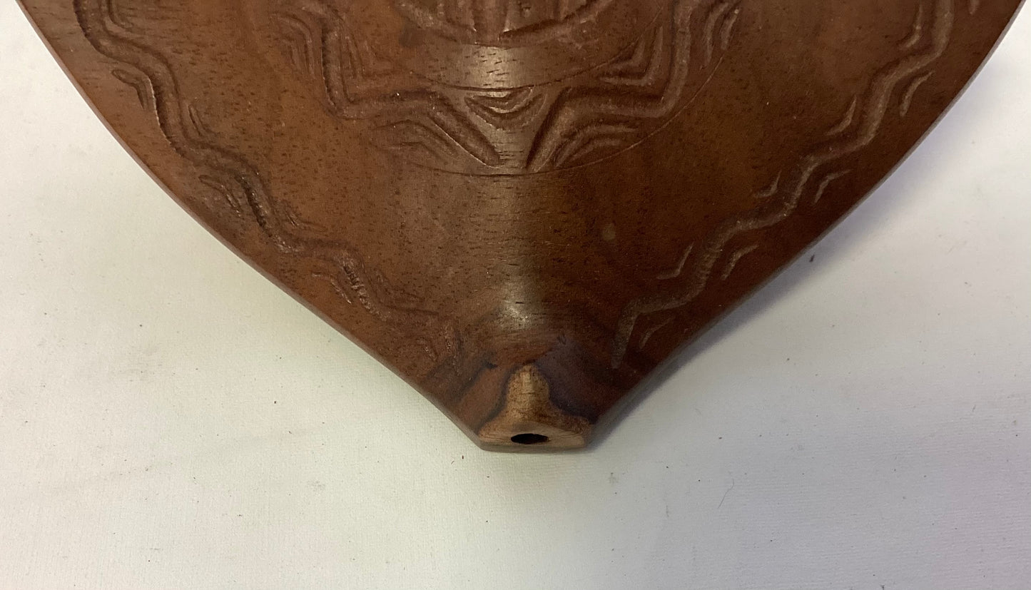 Vintage Hand carved Manta Ray