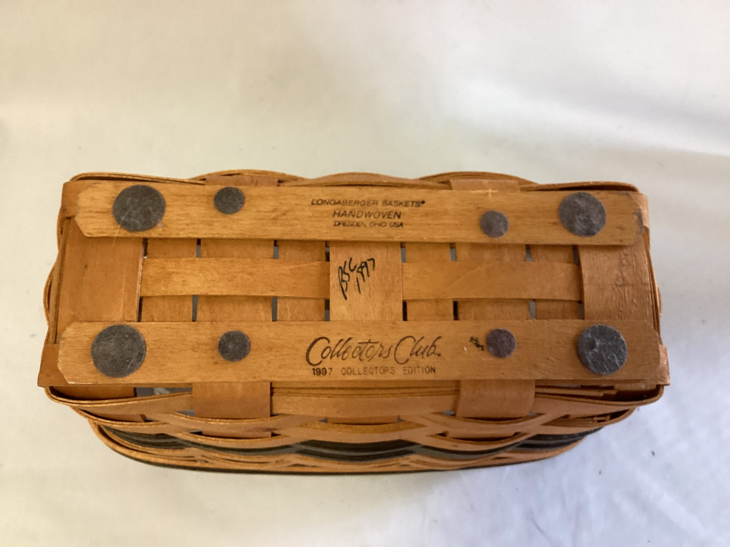 1997 Collectors Club Longaberger Basket