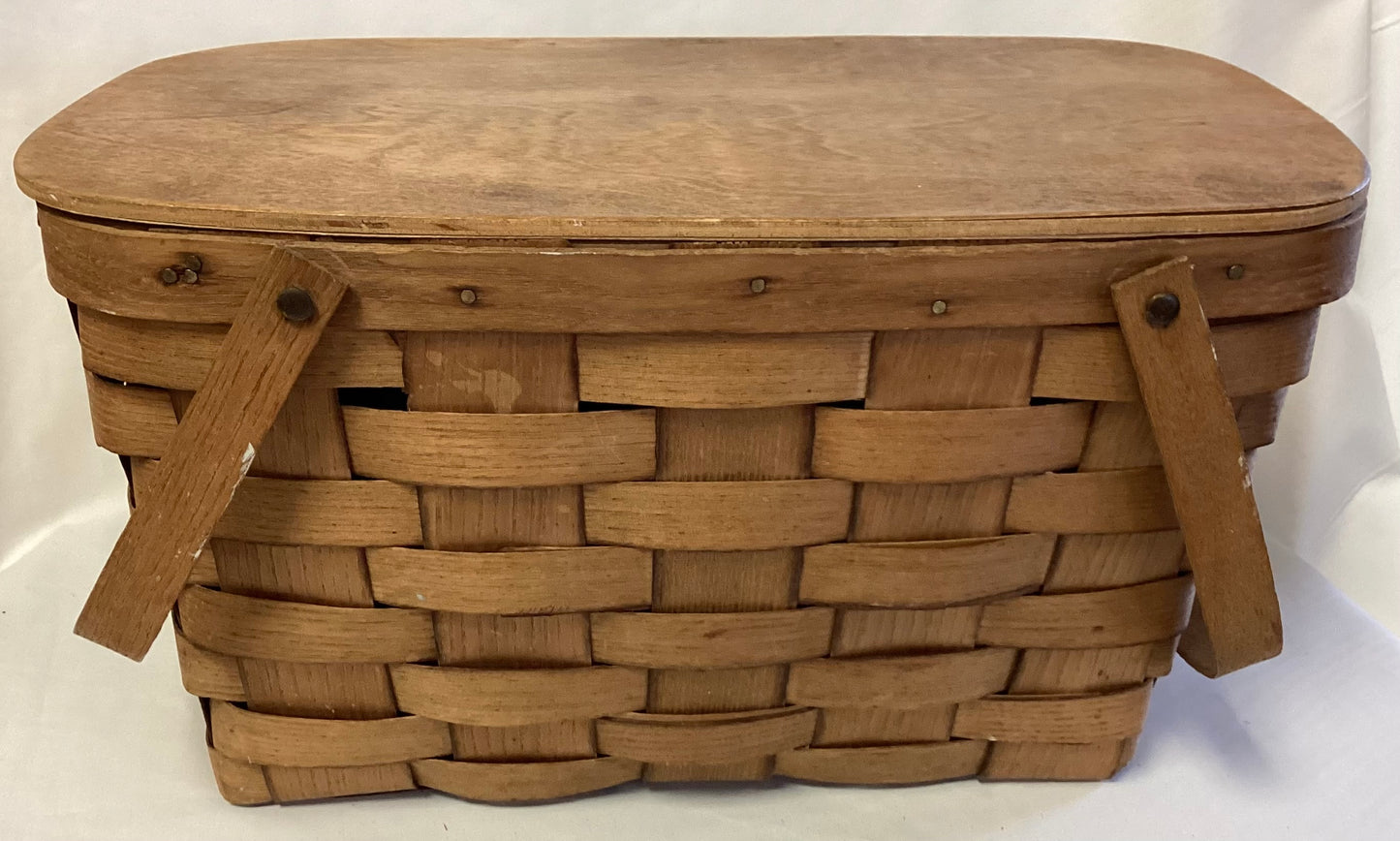 Vintage Picnic Basket - Basketville