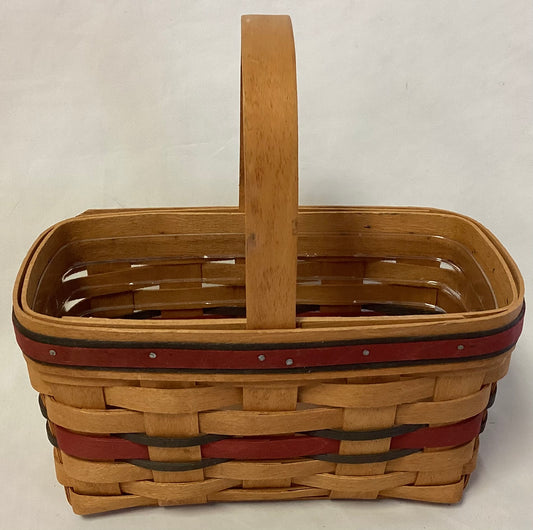 Longaberger 1994 Candle Basket w/handle and liner