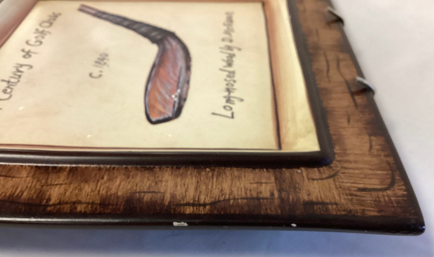 Raymond Waites Studio A Century of Golf Plate