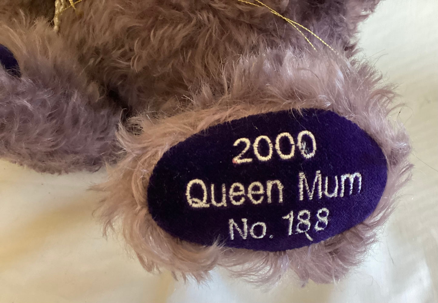 M.J. Herman 2000 Queen Mum Limited Edition Bear