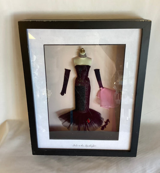 Mattel Barbie Fashion Frame Shadow Box