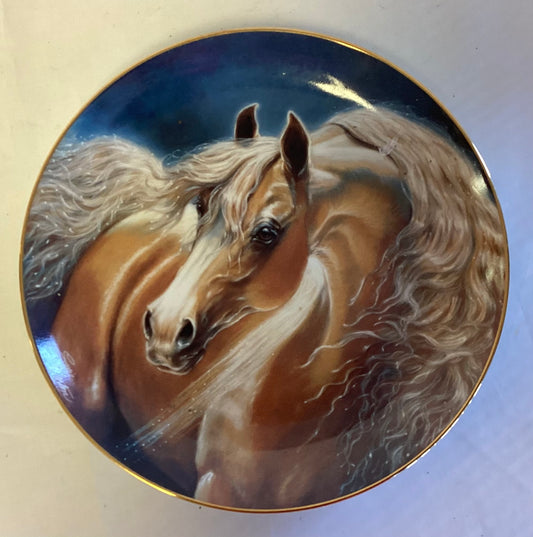 Danbury Mint “Golden Lights” Plate