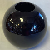 Black Orb Vase