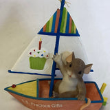 Charming Tails “Sailing By To Say Hi” - Cupcake