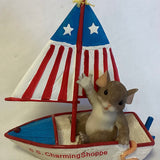 Charming Tails “Sailing By To Say Hi” Patriotic Sail