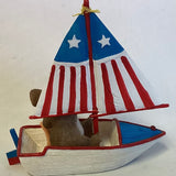 Charming Tails “Sailing By To Say Hi” Patriotic Sail