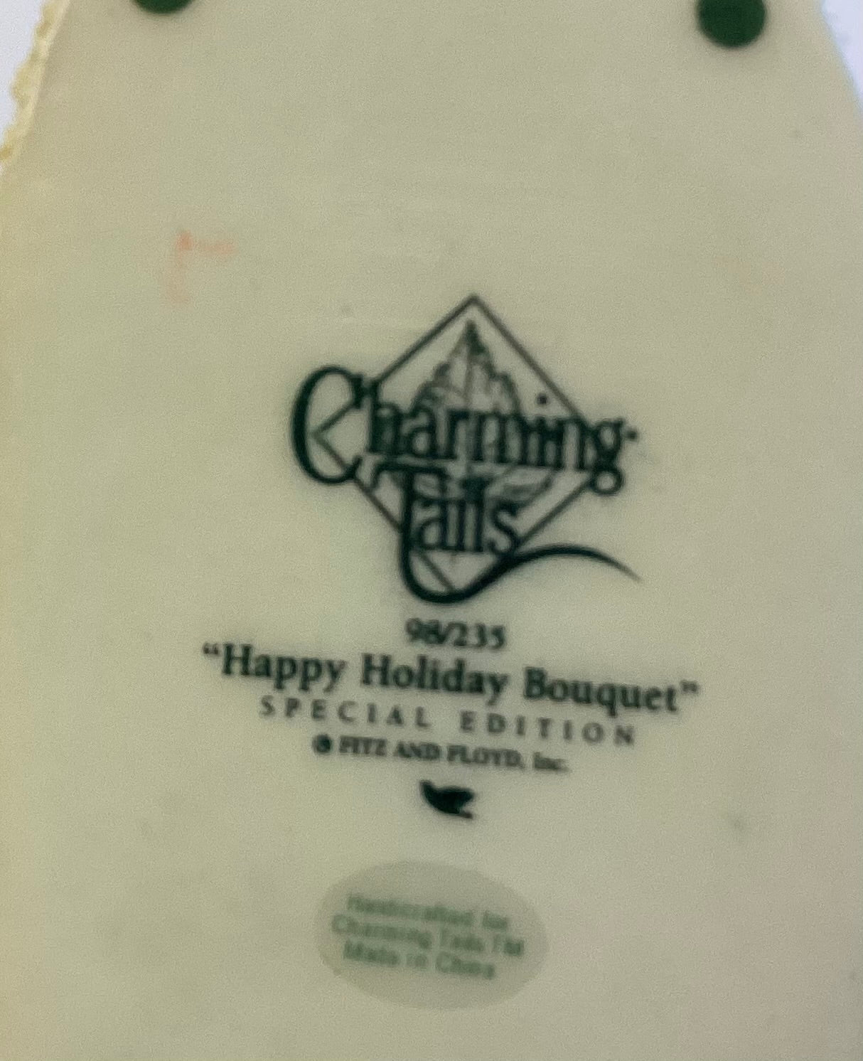 Charming Tails “Happy Holiday Bouquet”