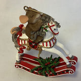 Charming Tails Rocking Horse Ornament