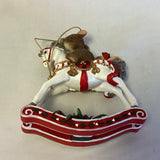 Charming Tails Rocking Horse Ornament