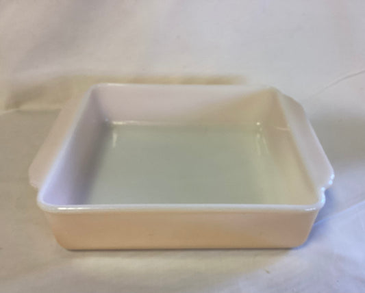 Fire King Orange Square Casserole Dish