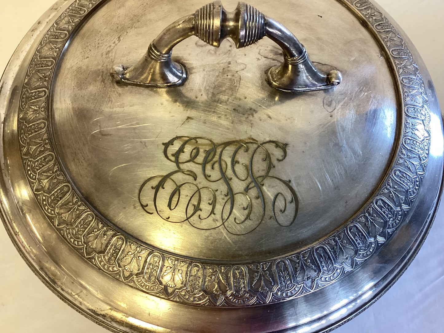 Vintage Silver Plated Chaffing Dish