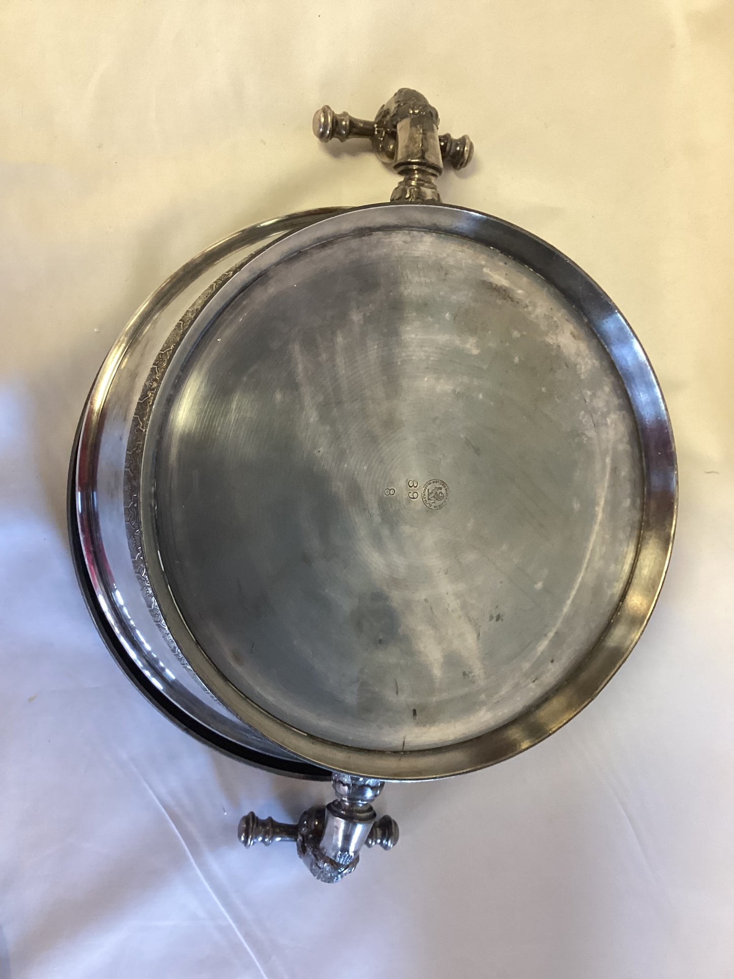 Vintage Silver Plated Chaffing Dish