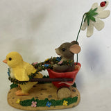 Charming Tails “Chickie Chariot Ride”