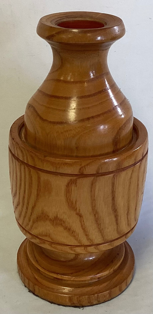 Hand-turned Sycamore Wooden Vase