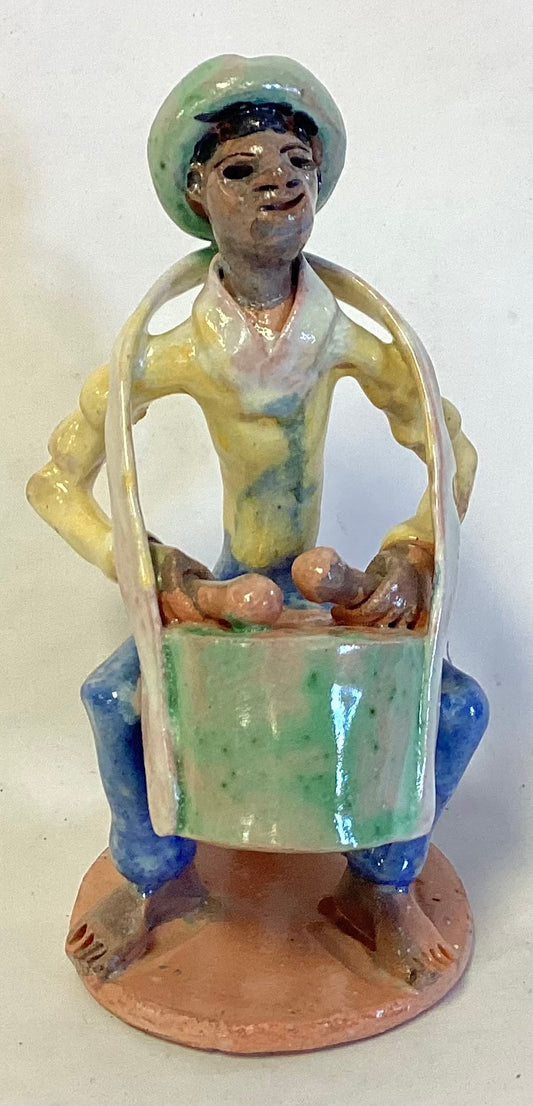 Antigua Pottery Calypso Man