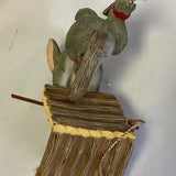 Charming Tails Ski Jumper Ornament