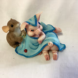 Charming Tails Pigs in a Blanket Figurine
