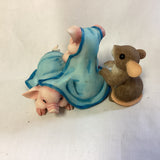 Charming Tails Pigs in a Blanket Figurine