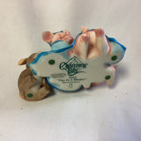 Charming Tails Pigs in a Blanket Figurine