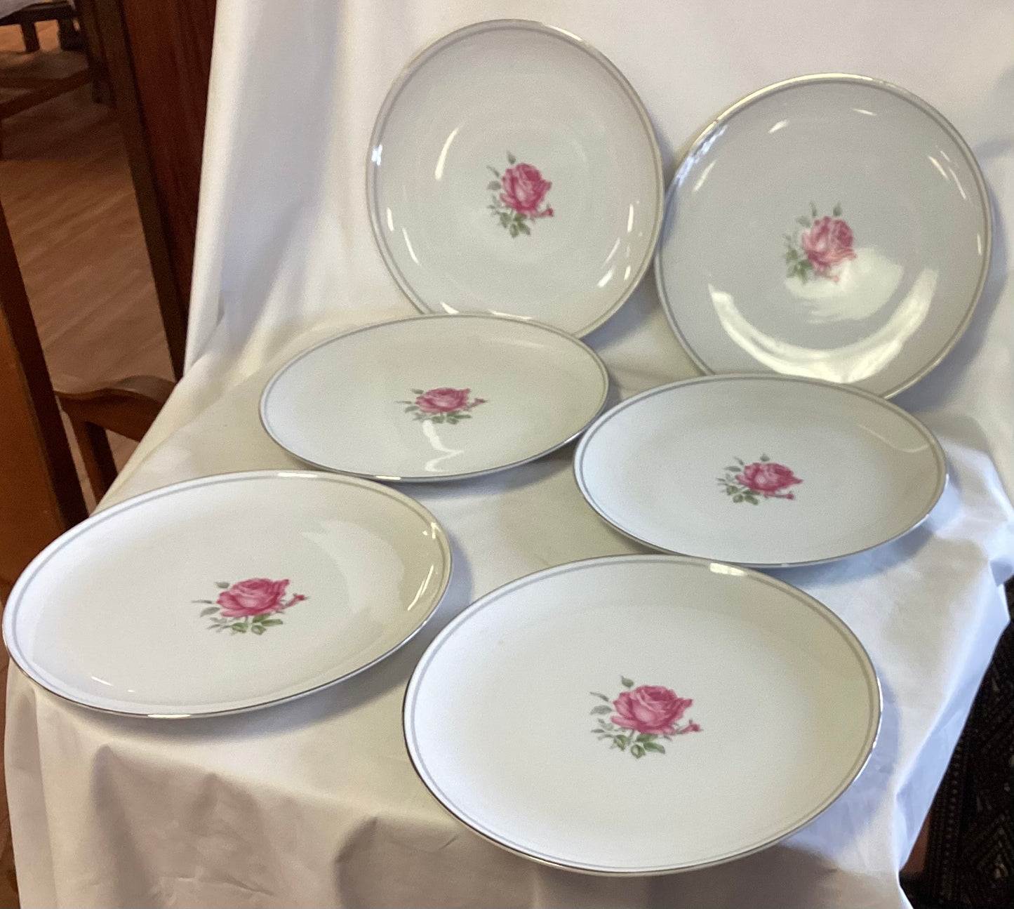 Imperial Rose - 6 piece Dinner Plates