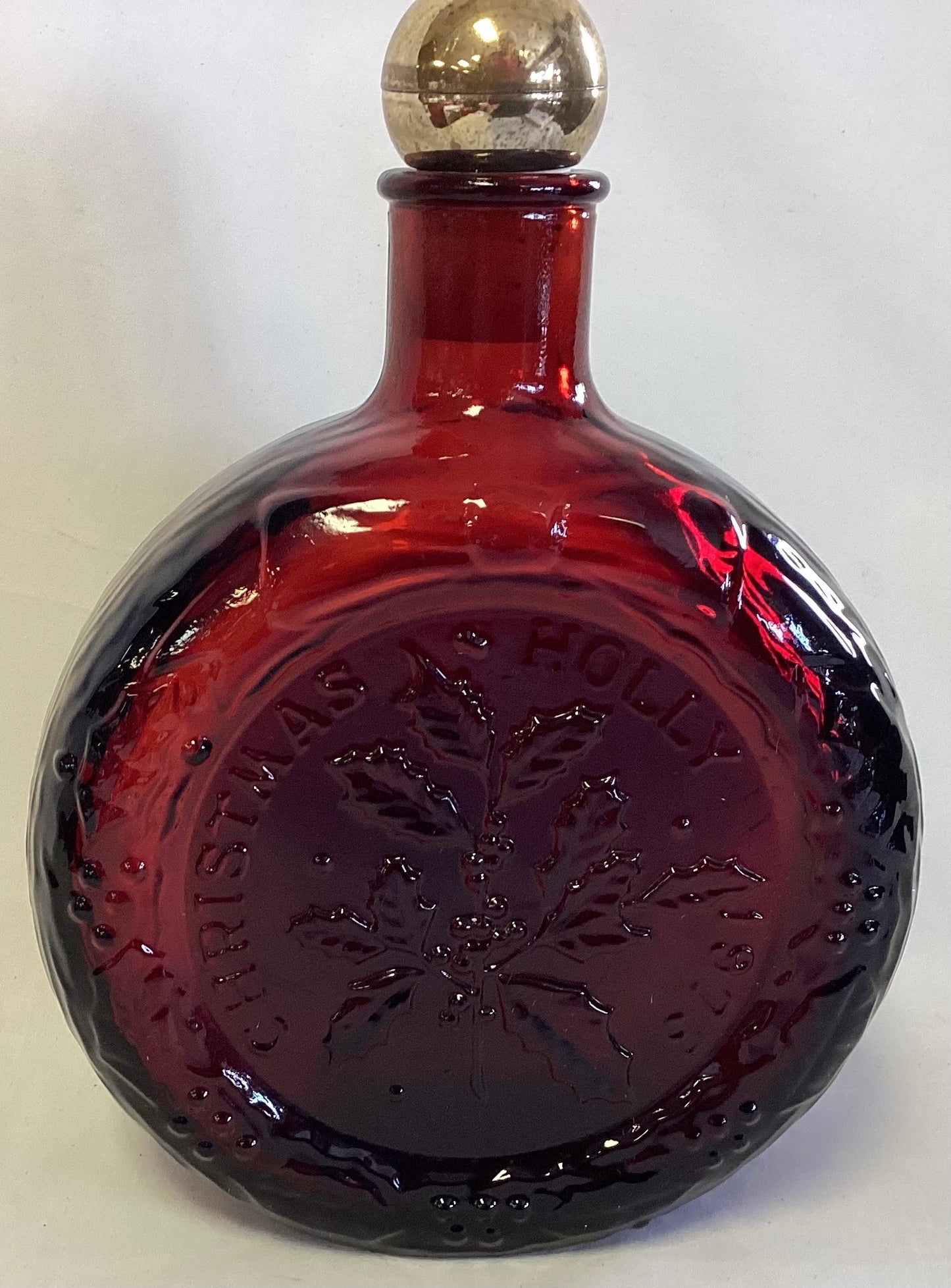 Christmas Holly 1973 - Wheaton Bottle