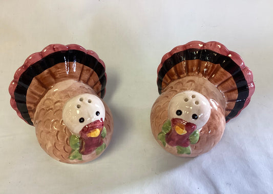 Turkey Salt & Pepper Shakers