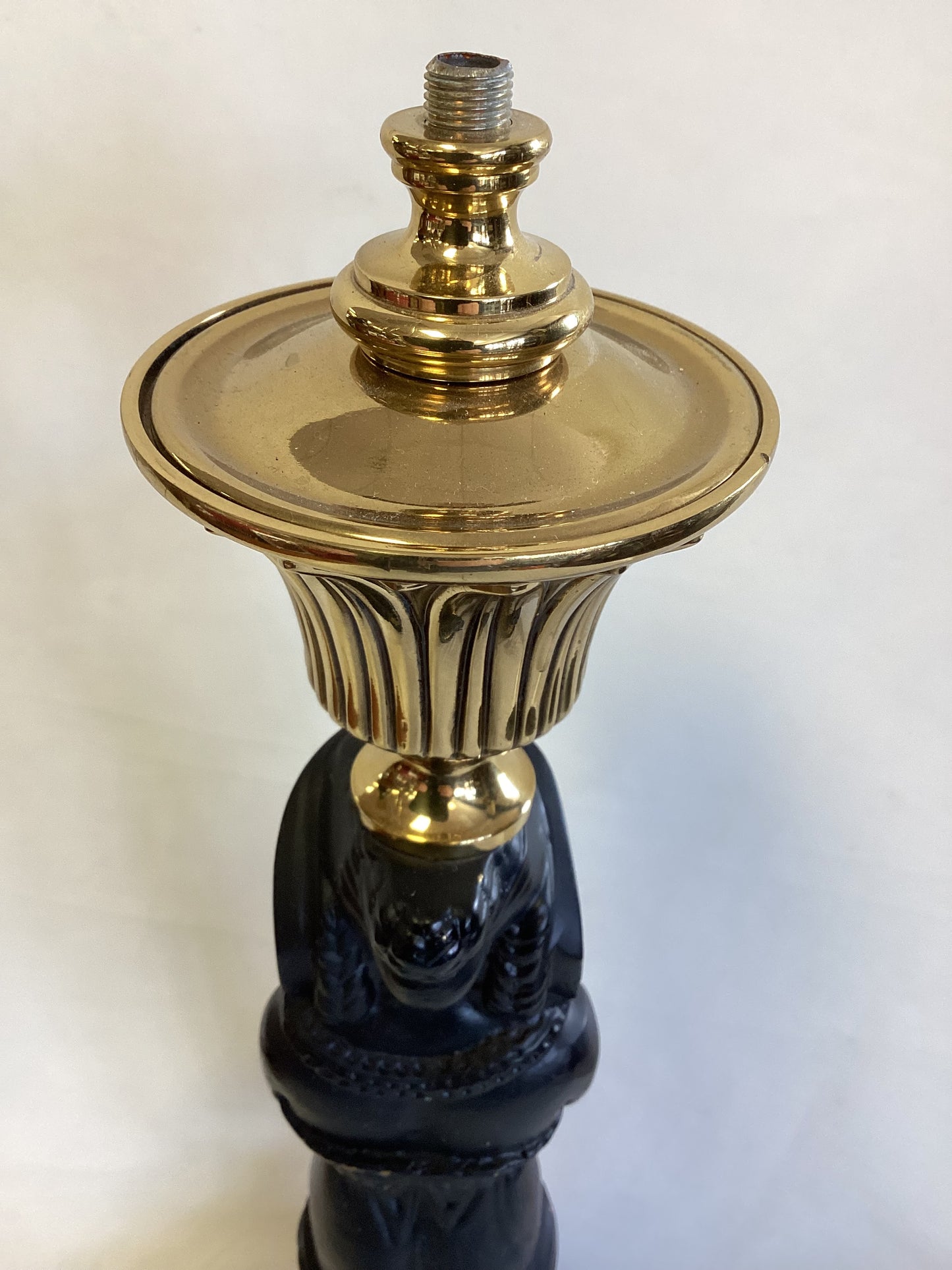 Vtg. Egyptian Queen Lamp Base