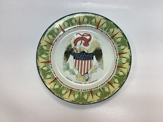 Antique United States National Emblem 1900 Fenton Plate